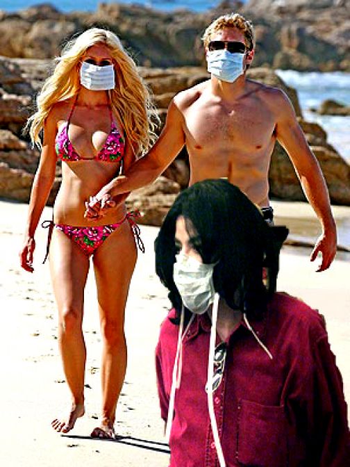 Heidi Montag and Spencer Pratt in Mexico, ‘freaking out’ about swine flu and kidnap plot!