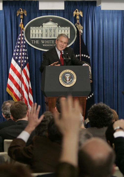 BUSH DECLARES: “2009 WILL BE HIS GREATEST YEAR IN OFFICE.”
